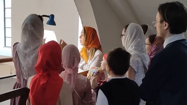 Пасхальная Утренняя Служба!Храм св.Фёдора Ушакова!Воскресная школа-Детский хор! смотреть онлайн