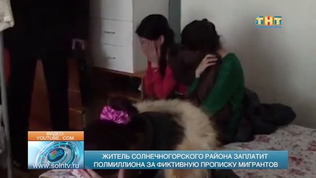 Житель Солнечногорского района заплатит полмиллиона за фиктивную прописку мигрантов смотреть онлайн