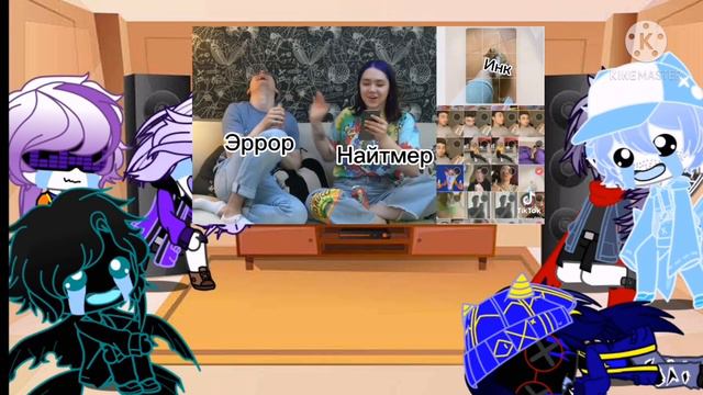 Реакция Сансов на ТТ Undertale AU смотреть онлайн