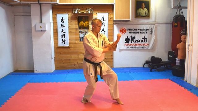 Сейнчин ката киокушинкай каратэ | Seinchin Kata So-Kyokushin Karate