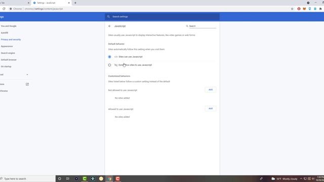 How To Enable Disable JavaScript in Google Chrome Tutorial смотреть онлайн