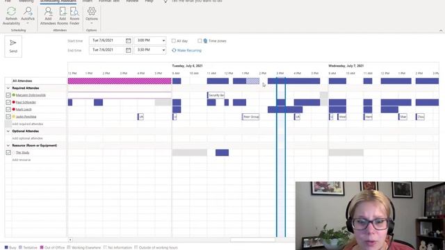 How to use Outlook Scheduling Assistant смотреть онлайн