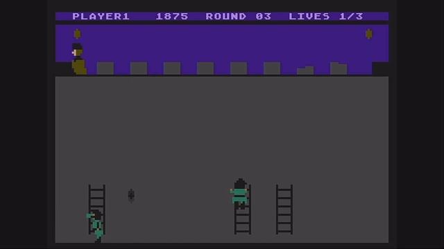 Orc Attack // Atari 800 8bit Game смотреть онлайн