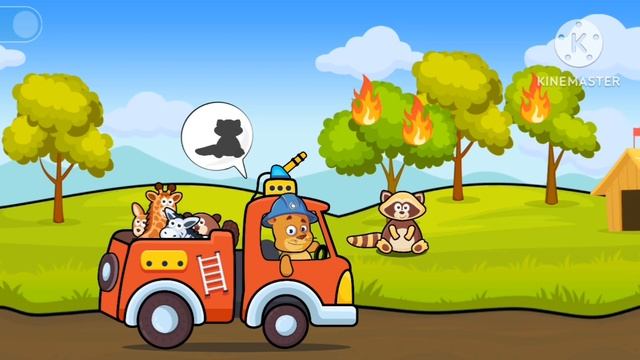 बिल्ली ने बचाया जानवरों को /The cat saved animals /#cartoon смотреть онлайн