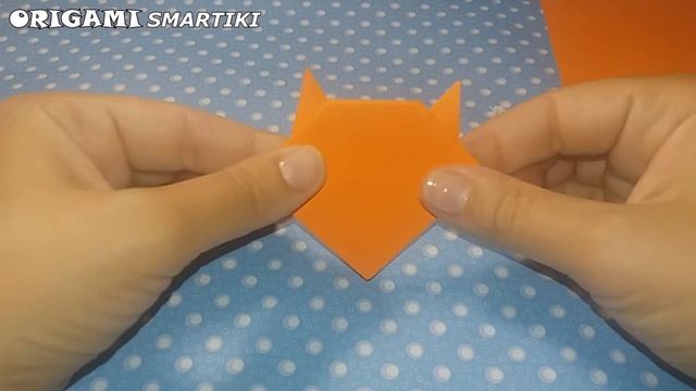 ОРИГАМИ КОТИК простая схема для начинающих и детей смотреть онлайн