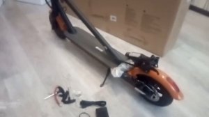 Распаковка электросамокат Hiper Triumth