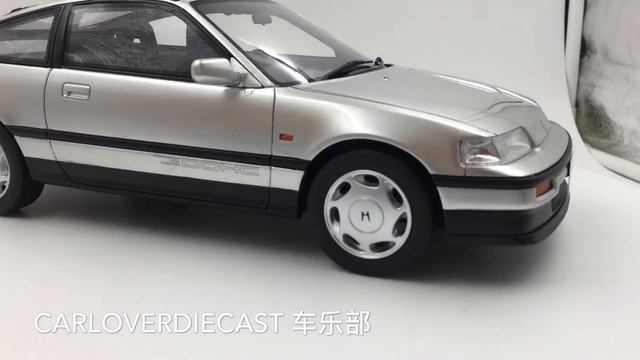 OttO Mobile Honda CR-X MKII Resin Scale 1:18 (OT252) limited 2000 pcs available now смотреть онлайн