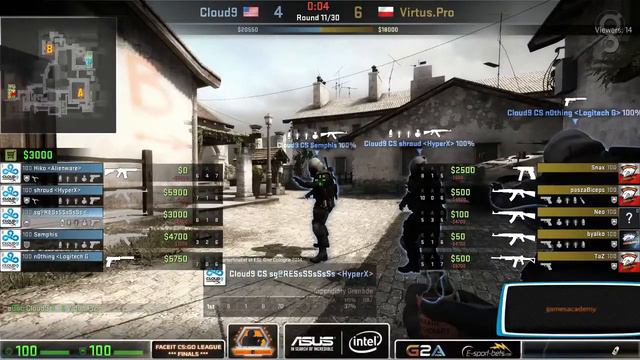FACEIT League LAN Finals - Virtus.Pro vs. Cloud 9