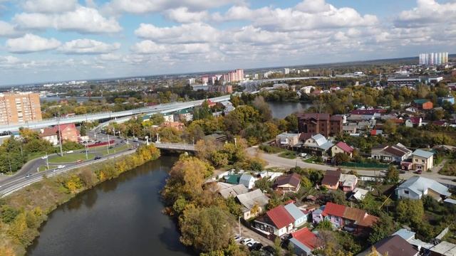 DJI 0333 2021093 Пенза, пролет от дома на Набережной до Красного моста смотреть онлайн