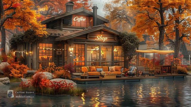 Coffee Scent - Relaxing Piano Jazz Melody Official MV смотреть онлайн