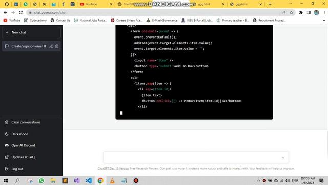 to do app in react js using ChatGPT| ChatGPT|Web Development|Open AI смотреть онлайн