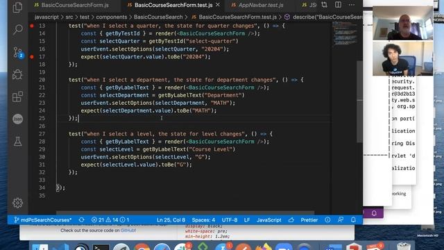 Testing React Components with Jest (Extra Video from Thu 11/12/20) смотреть онлайн
