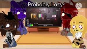 FNAF 1 reacts to Five Nights at Markipliers