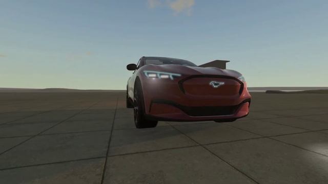 Ford Mustang E-Mach-BeamNG Drive(#614) смотреть онлайн