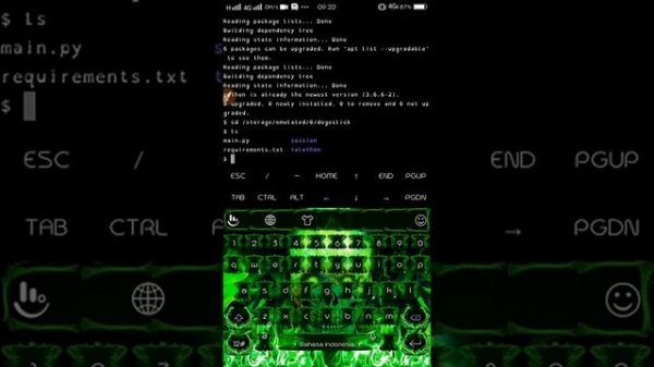 MAKE MONEY,MINING DOGE WITH BOT TELEGRAM (AUTO CLAIM) Termux_TUTORIAL