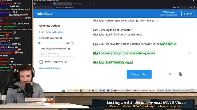 I let an A.I. decide my next GTA 5 video смотреть онлайн