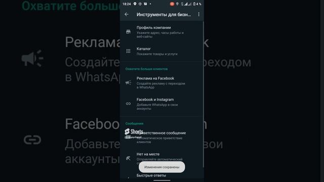 Как отвечать быстро на сообщения wacap Business смотреть онлайн
