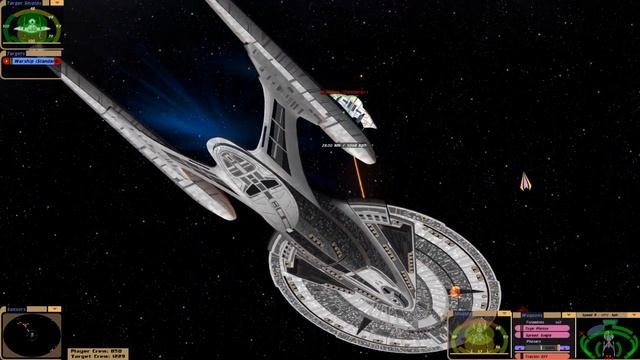 Star Trek Bridge Commander, Stargate Ship Pack V3: Asgard Warship vs Starship Enterprise E смотреть онлайн