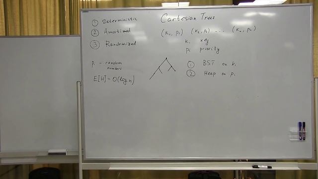 008. Деревья поиска (окончание). Декартовы деревья. - М. А. Бабенко смотреть онлайн