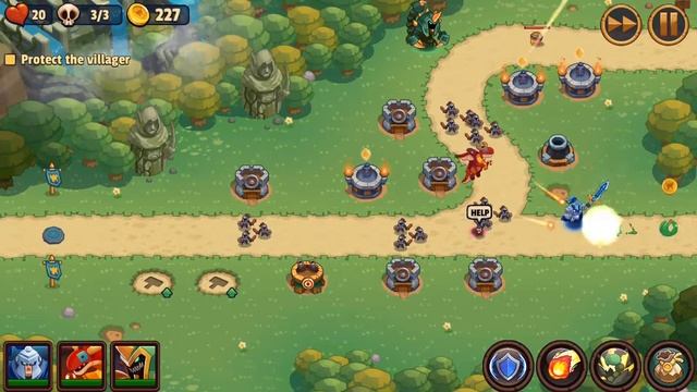 Realm Defense Hero Legends TD - Level 1 смотреть онлайн
