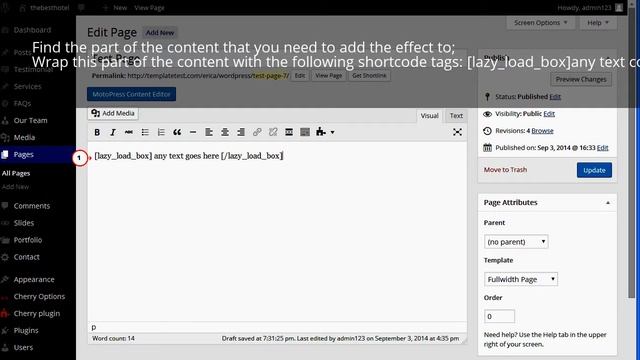 WordPress. How to work with Cherry Lazy Load Boxes Plugin (based on Cherry 3.x) смотреть онлайн