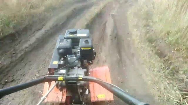 По бездорожью на Мотоблоке карвер МТ-700, Carver MT-700, #4-Часть смотреть онлайн
