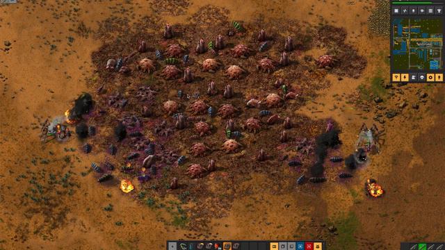 Factorio Spidertron Test смотреть онлайн