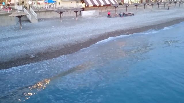 Лазаревское. Набережная и окрестности. смотреть онлайн
