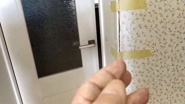 Дверные откосы вместо доборов.