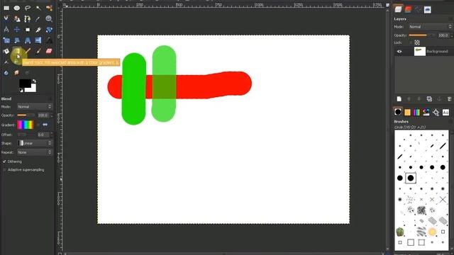 Brush tool PART 5 - GIMP Beginners' Guide ep64 смотреть онлайн