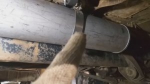 Недо AMG выхлоп на уаз3153 "Дикий стрейч". ПРЯМОТОК на УАЗ.