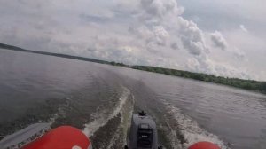 Азимут Вектор 340 и Ямаха 3 лс