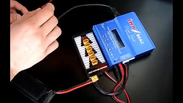 Распаковка и обзор хаба для зарядки lipo 2s-6s смотреть онлайн