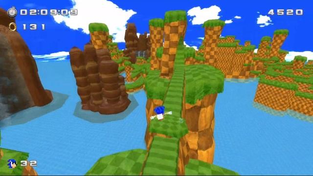 Minecraft Sonic in Sonic World смотреть онлайн