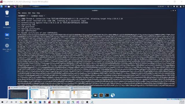 Unpatched AD CS Vulnerability Exploitation with NTLMRelayx смотреть онлайн