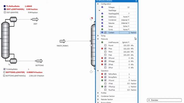 SimCentral Models - Simulating Columns with Internal Condensers and Reboilers смотреть онлайн