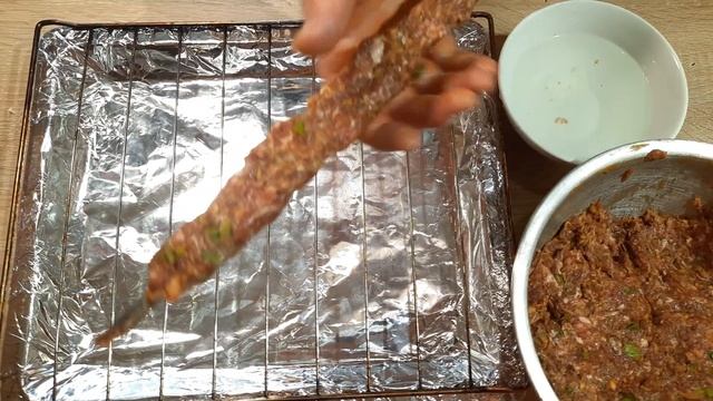 ОДДИЙ ДУХОВКАДА КИЙМА ШАШЛИК ТАЕРЛАШ!/Люля кебаб рецепты Дома / Духовкада шашлык тайерлаш! смотреть онлайн
