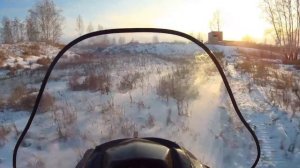 Тайга Патруль 550 SWT. Поездка на старое стрельбище или сколько он жрёт 2.