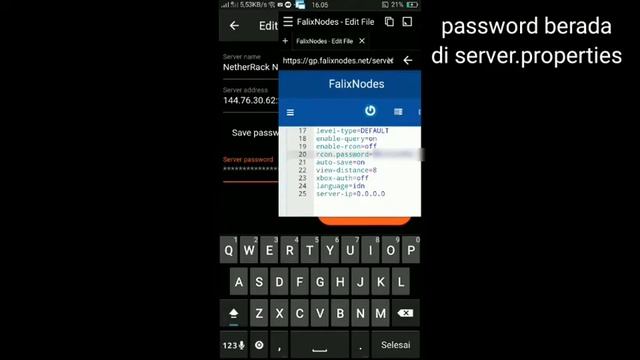 [OUTDATED] Cara Atasi Server Error? Dan cara mengunakan rcon di falixnodes | falixnodes part 8 смотреть онлайн