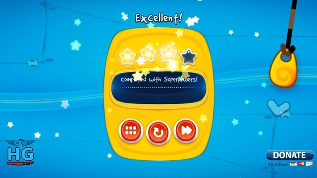 Cut The Rope: Time Travel - Level 3-5 [Pirate Ship] 4 Stars Walkthrough смотреть онлайн