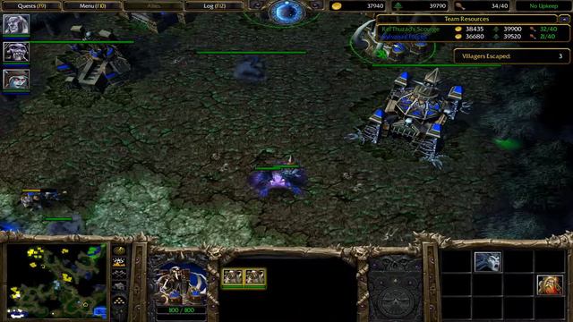 Warcraft III Frozen Throne Single Player Campaign Undead 1 смотреть онлайн
