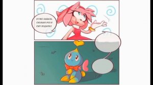 Озвучка мини комикса по Сонику//СонЭми//SonAmy//не судите строго...
