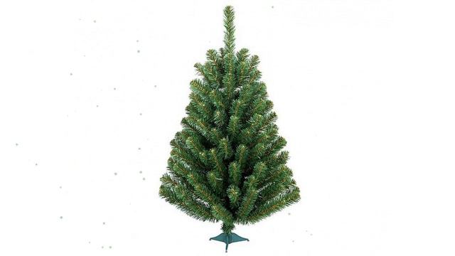Искусственная ель ПРАЗДНИЧНАЯ, хвоя PVC, 90 см (CRYSTAL TREES) обзор KP8709 смотреть онлайн