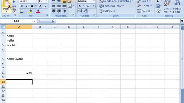 Microsoft Excel - How to enter data manually in worksheet cells 1 of 2 смотреть онлайн