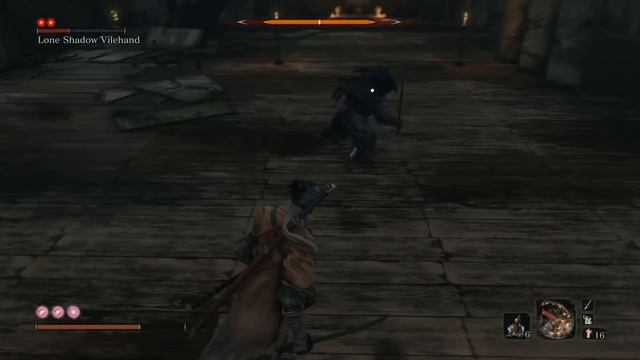 Sekiro - Lone Shadow Vilehand/Longswordsman Made Simple (Ashina Castle, Upper Tower - Ashina Dojo) смотреть онлайн