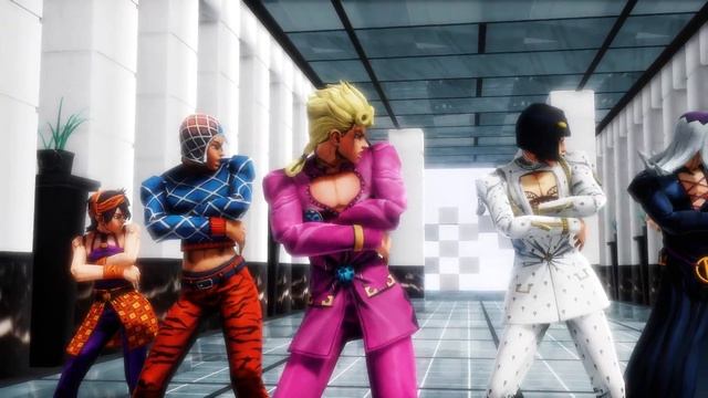 【JoJo MMD / Dance Battle】Kill This Love смотреть онлайн