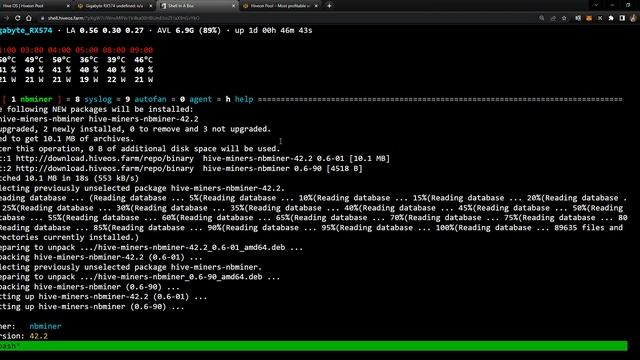 Копаем RVN на пуле HiveON