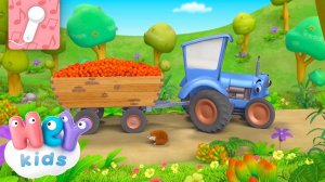 O Grande Trator Azul  KARAOKÊ | Musica Infantil - HeyKids em português