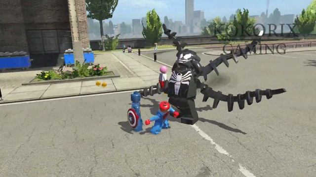 LEGO Avengers VS Venom Transformation in Lego Marvel Super Heroes смотреть онлайн