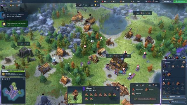 Гайд на отбитие агрессии | Northgard смотреть онлайн